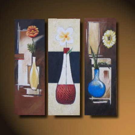 Dafen Oil Painting on canvas flower -set520